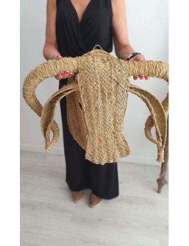 cabeza de esparto bufalo