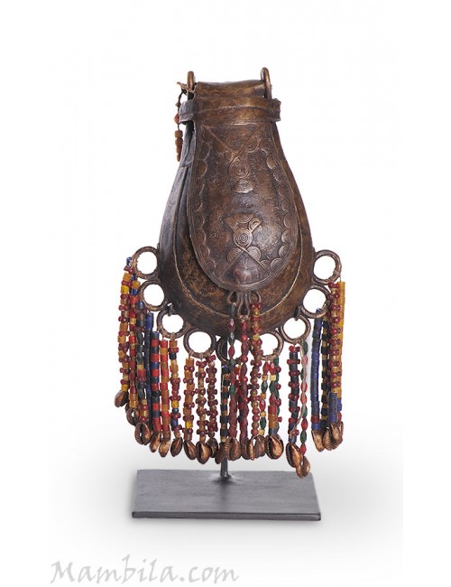 bolso bronce africano antiguo