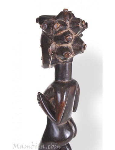 Mujer africana baule