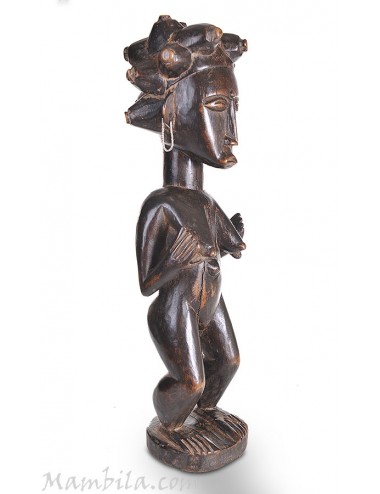 Mujer africana baule