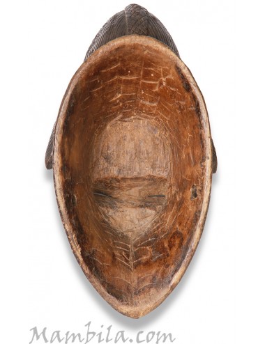 Máscara africana Punu negra