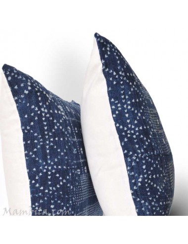 Cojin indigo